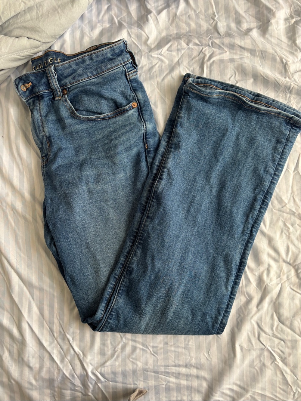 American Eagle Outfitters Blue kick Boot Cut Jeans
